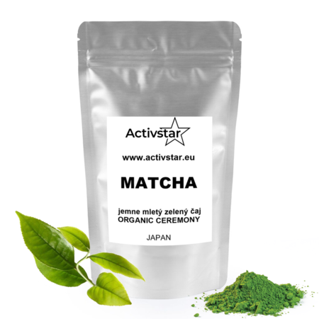 ACTIVSTAR MATCHA - Tè verde biologico da cerimonia dal Giappone 50 g