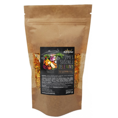 Misto di verdure secche senza glutammato e sale 200 g